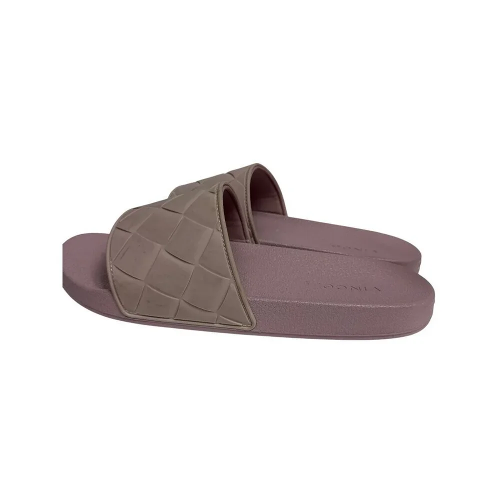 VINCE Watley Unisex Slip On Outdoor Slide Sandals Purple Men's 13 Women's 15
